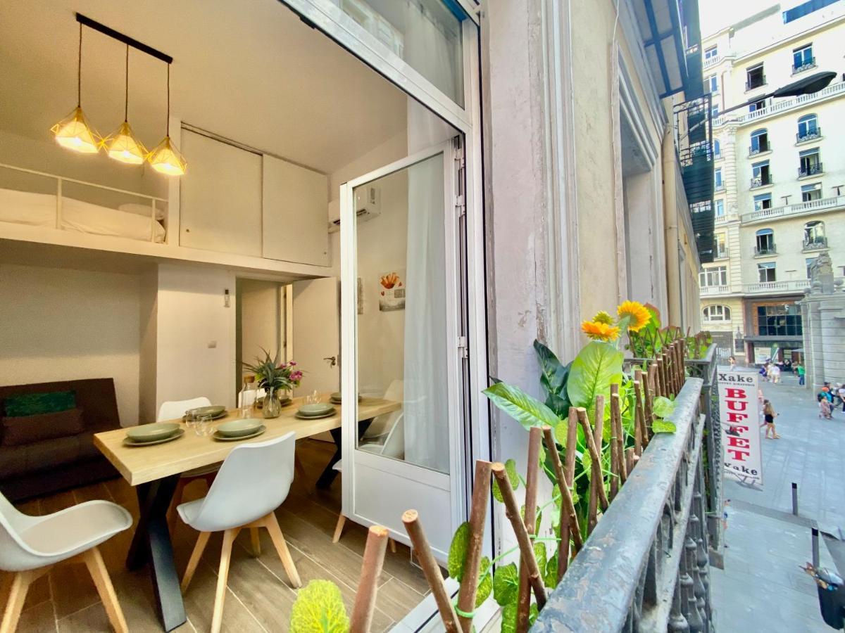Ferienwohnung Charming Gran Via Madrid Exterior foto