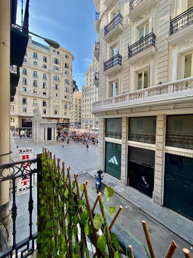 Ferienwohnung Charming Gran Via Madrid Exterior foto
